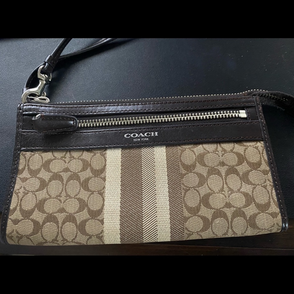 Coach wristlet.